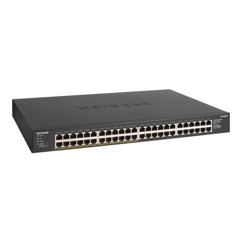 NETGEAR GS348PP - switch - 48 portar - ohanterad - rackmonterbar