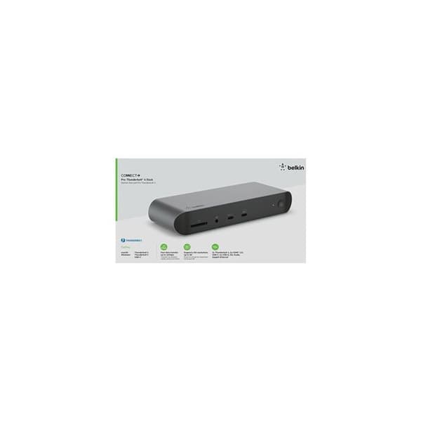 Dock Thunderbolt 4 - Belkin - INC006VFSGY - 90W Strömförsörjning - 40 Gbit/s - 12 portar