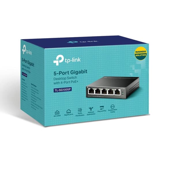Switch til desktop TP-Link TL-SG1005P
