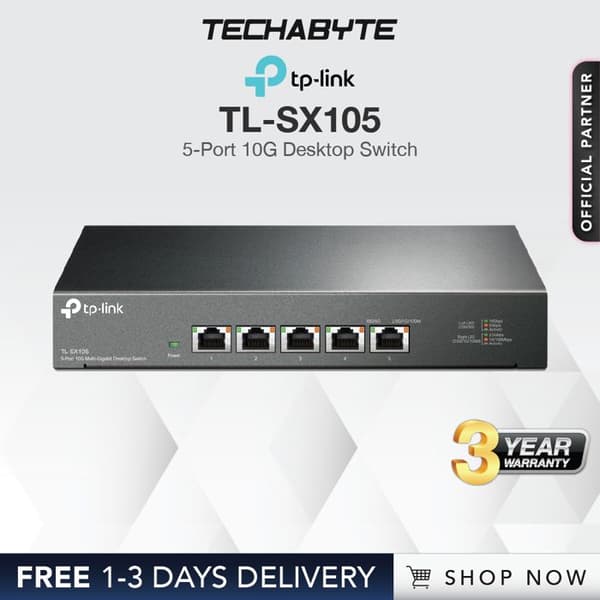 TPLINK Omada 5-Port 10G Multi-