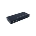 Miniatyrbild 1 av 4: AISENS KVM SWITCH USB HDMI 4K60HZ 1U-2PC MED STRÖMTILLBEHÖR SVART