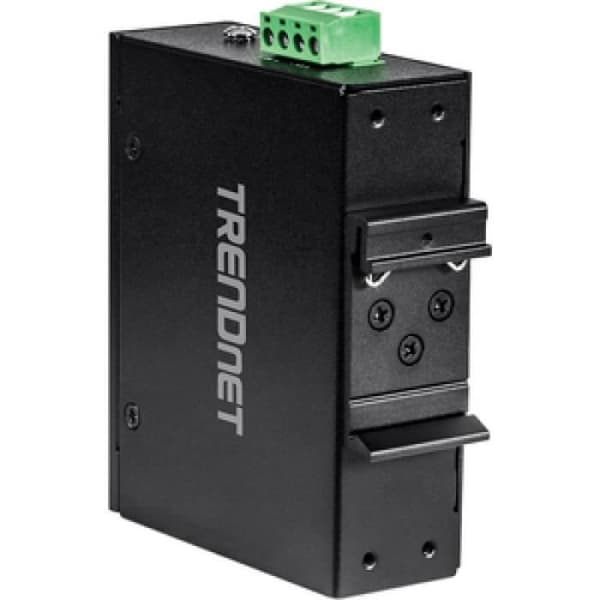 trendnet 5-ports industriell gigabit poe+ din-rail switch blackRouter, wifi, nätverk 5-PORT INDUSTRIELL GIGABIT POE+ DIN-RAIL SWITCH