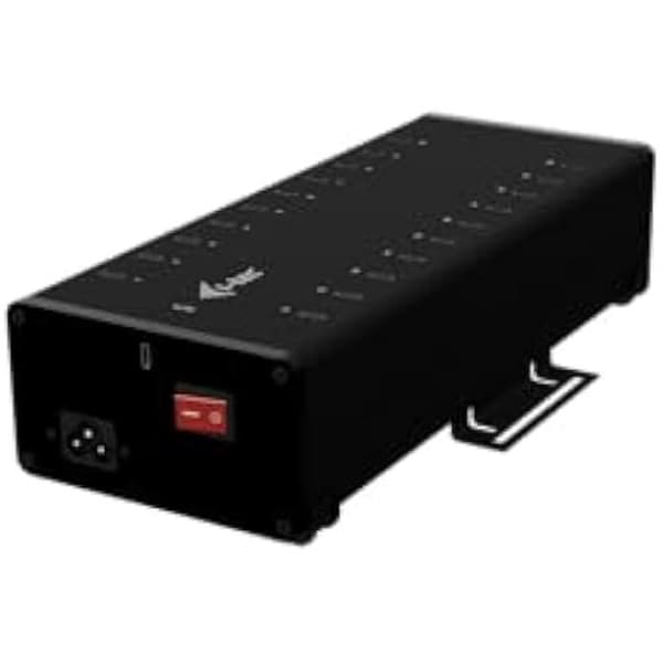 USB-hubb - I-TEC - 20x USB-C HUB - 15W per port - 5 Gbit/s - Överspänningsskydd Svart