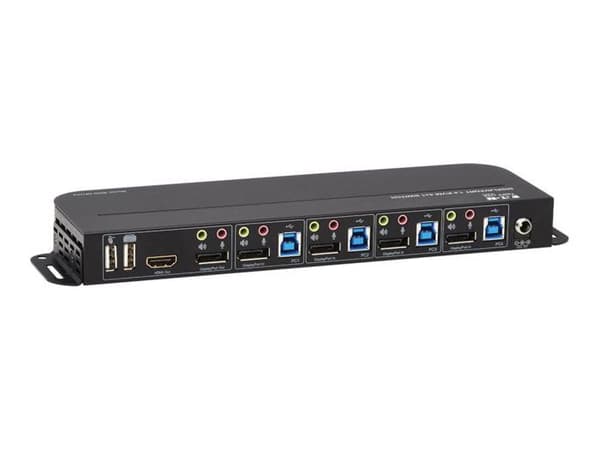 KVM-switch - EATON TRIPPLITE - 4 portar - 4K 60Hz - HDR - HDCP 2.2
