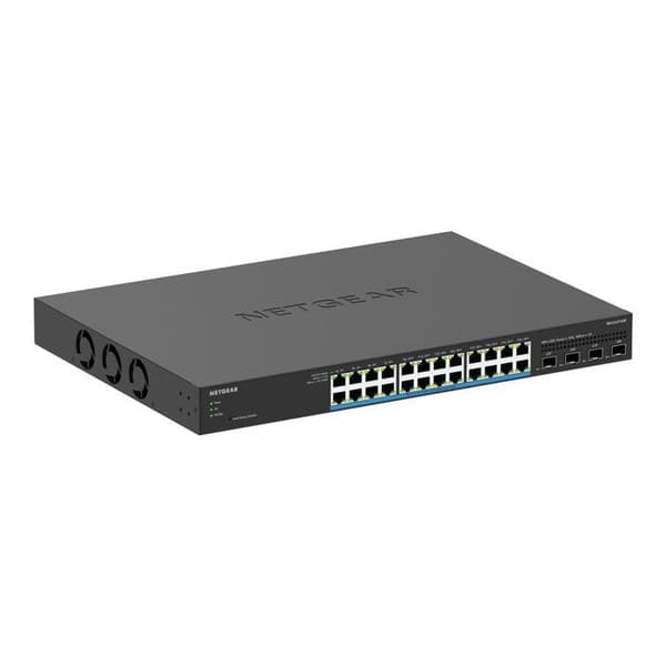 NETGEAR MS324TXUP - Hanterbar Ethernet-switch med 24 portar 2,5 Gbps PoE++ 720W och 4x SFP+ - Rackmonterbar