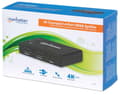Pikkukuva 8 / 8: Manhattan HDMI-jakaja 4-porttinen (kompakti), 4K@30Hz, näyttölähtö yhdestä HDMI-lähteestä neljään HD-näyttöön (sama lähtö neljälle näytölle), verkkovi