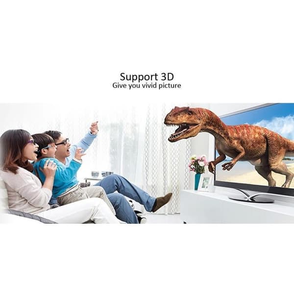 AV HDMI 2.0 Splitter 1/8 Ultra HD 4Kx2K 3D
