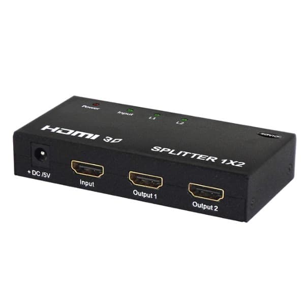 Savio CL-42 HDMI-videosplitter 2x HDMI