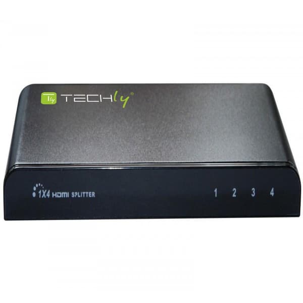 Techly HDMI-splitter 4-vägs 4K*2K IDATA HDMI-4K4