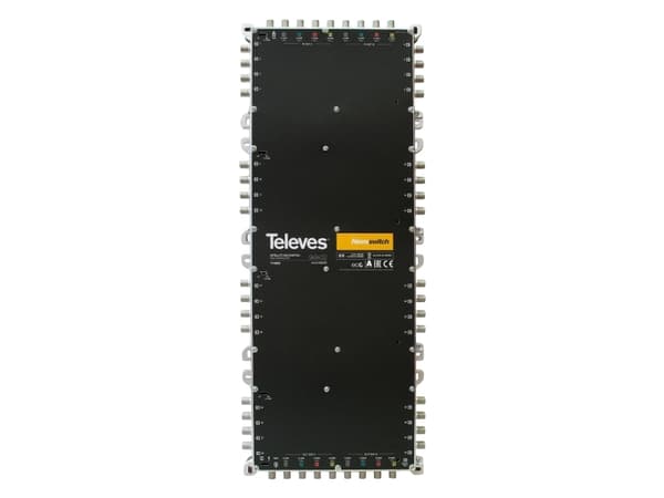 Televes 714605, 9 innganger, 41 utganger, 950 - 2400 MHz, 88 - 862 MHz, 18 dB, 8 dB