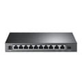 Miniatyrbillede 4 af 4: TP-Link TL-SG1210MP netværksswitch Ustyret Gigabit Ethernet (10/100/1000) Power over Ethernet (PoE) Sort