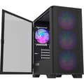 Miniatyrbild 2 av 3: Micro-ATX-fodral - MONTECH - Air 100 ARGB - Härdat glas - Svart - ARGB-belysning
