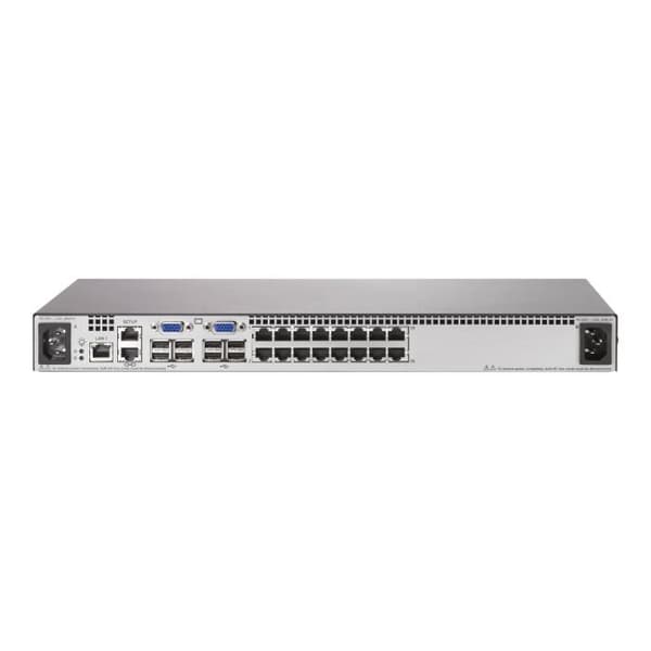 HP Server Console G2-switch med virtuell media an… Svart