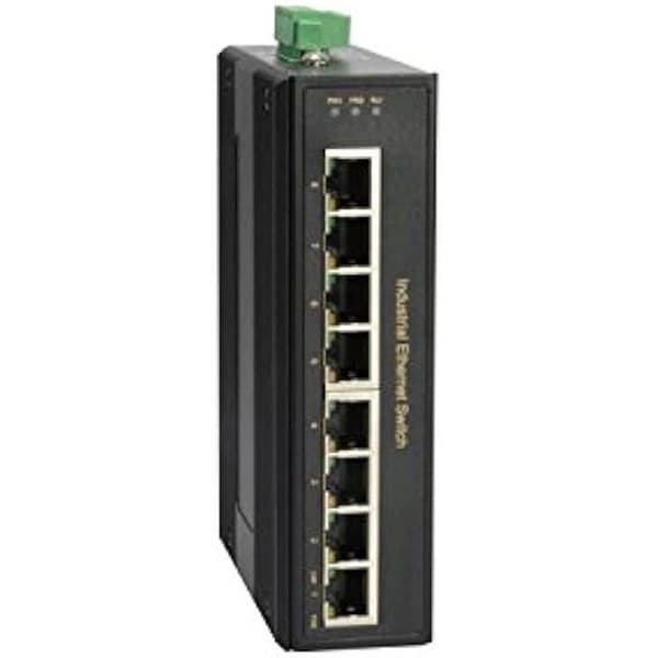 Nätverksswitch - LEVELONE - IGP-0802 - Icke-hanterad - 8 portar - PoE 200W Svart