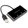 Miniatyrbild 1 av 2: Mediacom MD-U101 USB 3.2 Gen 1 (3.1 Gen 1) Type-A hub svart