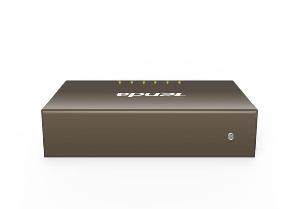 Tenda TEG1005D nätverksswitch Obemannad Gigabit Ethernet (10/100/1000) Grå