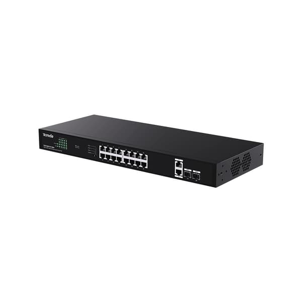 Tenda TEG1120P-16-150W nätverksswitch Obehindrad Gigabit Ethernet (10/100/1000) Power over Ethernet (PoE)