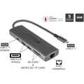 Miniatyrbild 2 av 4: USB-C-hub - BRA ANSLUTNINGAR - 10 portar - Snabbladdning 96W - Överföring 5 Gbit/s - Stöd för 4K UHD