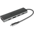 Miniatyrbild 1 av 4: USB-C-hub - BRA ANSLUTNINGAR - 10 portar - Snabbladdning 96W - Överföring 5 Gbit/s - Stöd för 4K UHD
