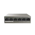 Miniatyrbild 1 av 4: TENDA 6-portars 10/100M Desktop Switch, 4 PoE-portar, 2 Uplink-portar, 250m överföring, QoS Design, TEF1106P-4-63W