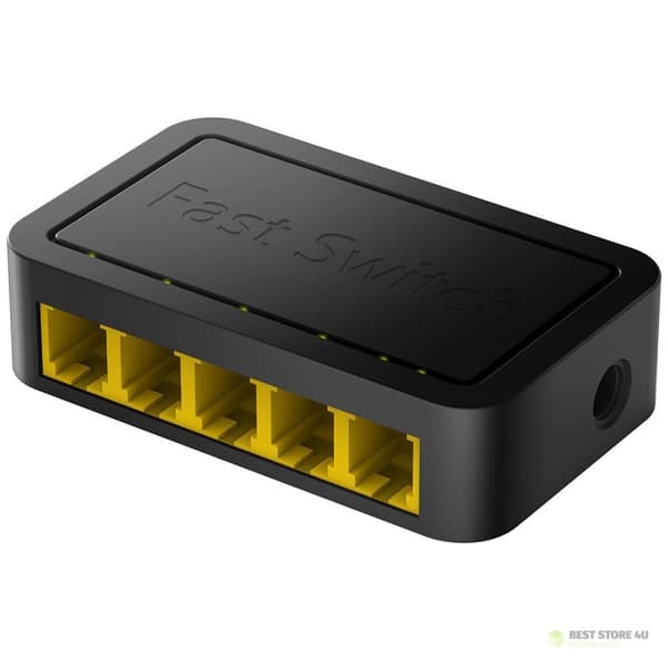 Switch CUDY FS105D 5-portars 10/100