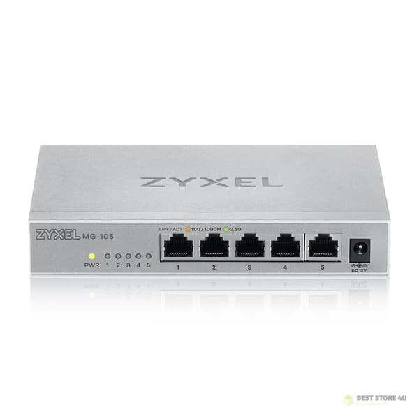 Zyxel MG-105 5p hallitsematon monigigabittikytkin