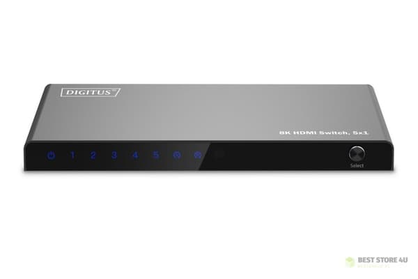 Digitus 8K HDMI-switch, 5x1