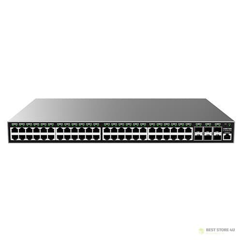 Grandstream GWN 7806 48GbE 6SFP+ hanterad L2+-switch
