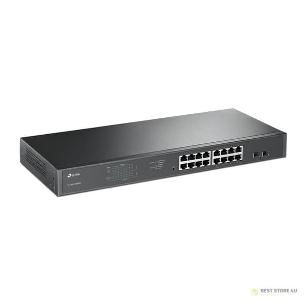 TP-LINK TL-SG1218MPE PoE-switch (16x 10/100/1000Mbps)
