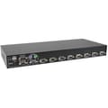 Miniatyrbild 2 av 2: KVM-switch - LEVELONE - KVM-3208 - 8 portar - USB, PS/2, VGA