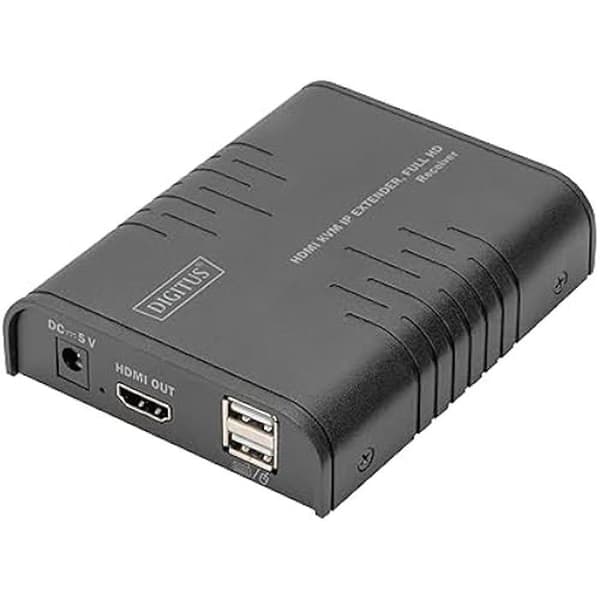 Förlängningsmottagare - DIGITUS - DS-55529 - FullHD 1080p/60Hz - HDMI 1.3 HDCP 1.4 - Plug &amp; Play