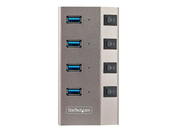 Hub USB - Startech - 5G4AIBS-USB-HUB-EU - 4 portar - USB 3.2 Gen 1 - Plug and play