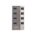 Miniatyrbild 1 av 3: Hub USB - Startech - 5G4AIBS-USB-HUB-EU - 4 portar - USB 3.2 Gen 1 - Plug and play