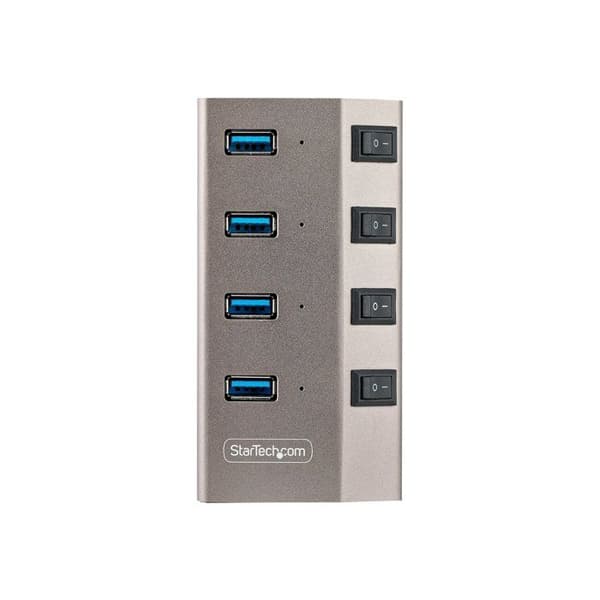 Hub USB - Startech - 5G4AIBS-USB-HUB-EU - 4 portar - USB 3.2 Gen 1 - Plug and play