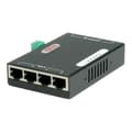 Miniatyrbild 2 av 3: Roline Gigabit Ethernet PoE Injector Power Injector 48 V 120 Watt Output Connectors: 4 Black