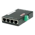 Miniatyrbild 1 av 3: Roline Gigabit Ethernet PoE Injector Power Injector 48 V 120 Watt Output Connectors: 4 Black