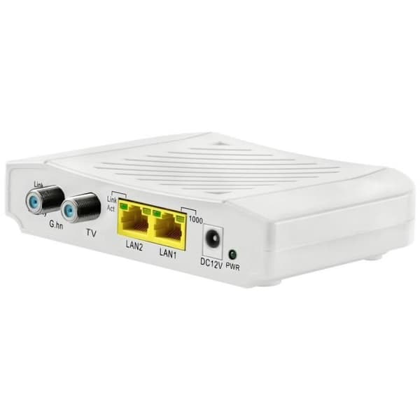 EoC-enhet - AXING - Peer-to-Peer 720 - Koaxial IP-ström - Ethernet - Krypterat Ethernet-nätverk