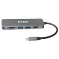 Miniatyrbild 1 av 3: D-Link DUB-2327 USB-hubb