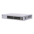 Miniatyrbild 1 av 3: Kommuntator - Cisco - CBS110-24T-EU - Icke-hanterad - 24 portar - Gigabit Ethernet
