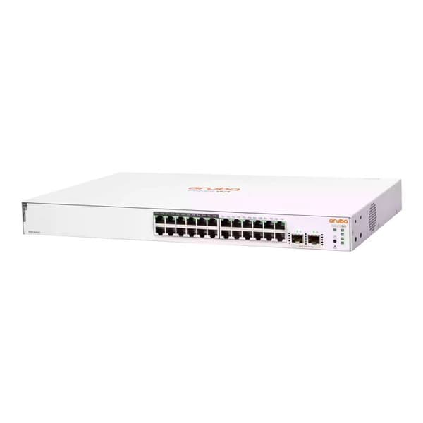 Autonom växellåda - HPE - Aruba Ion 1830 - 24 LAN RJ-45-portar - 2 SFP-portar - 195W PoE
