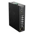 Miniatyrbild 3 av 3: D-LINK DIS-200G-12S Hanterbar Ethernet-switch med 10 portar - 2 lager stöds - Modulär - Twisted Pair, fiberoptisk