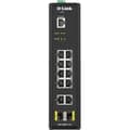 Miniatyrbild 2 av 3: D-LINK DIS-200G-12S Hanterbar Ethernet-switch med 10 portar - 2 lager stöds - Modulär - Twisted Pair, fiberoptisk