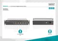 Miniatyrbild 4 av 4: Switch - DIGITUS Professional - DN-80114 - Unmanaged - 8 portar - Väggmontering