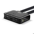 Miniatyrbild 3 av 3: KVM-switch - Lindy - 2 portar - HDMI - USB 2.0 - 3.5 mm ljud