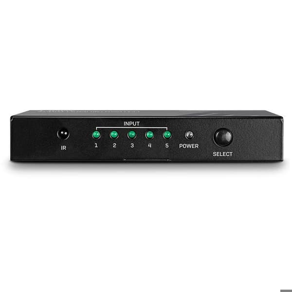 HDMI-switch - LINDY - 5 portar - Hög kvalitet - Kompakt - 3840 x 2160 pixlar
