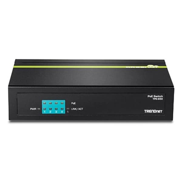 TRENDNET 5-portars 10/100 Mbps PoE-switch - TPE-S50 (v1.0R)