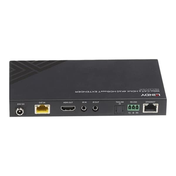 Lindy Cat.6 HDMI 4K60 HDBaseT switch - svart - 100 m