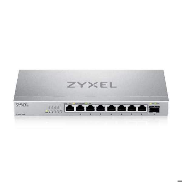 ZyXEL XMG-108 8 portar 2,5G + 1 Silver