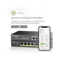 Miniatyrbild 6 av 6: Switch - Zyxel - GS1915-8 - 8 Ethernetportar - Hanterad - Svart