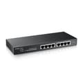 Miniatyrbild 1 av 6: Switch - Zyxel - GS1915-8 - 8 Ethernetportar - Hanterad - Svart